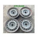 Felge Stahlfelge x 4 Stück Renault Clio 3 III ET 43 5.5 J x 15 8200008872 4 Loch