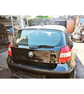 Heckklappe BMW 1 1er E87 Farbcode 668 Farbe Schwarz 2 II