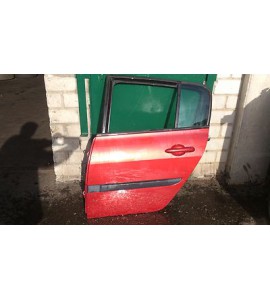 Tür hinten links Renault Megane II Farbcode TEB76 Farbe Flammenrot Rot 