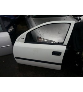 Tür Opel Astra G Vorne Links Weiss