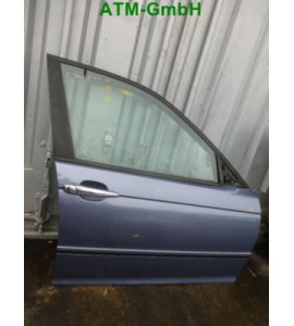 Tür vorne rechts BMW E46 5 türig BJ 1998 - 2001 KEIN KOMBI Farbe Blau