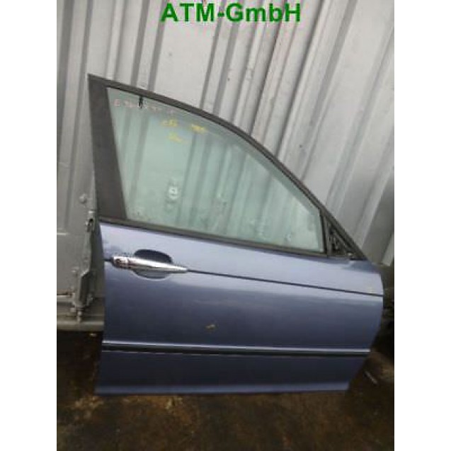 Tür vorne rechts BMW E46 5 türig BJ 1998 - 2001 KEIN KOMBI Farbe Blau