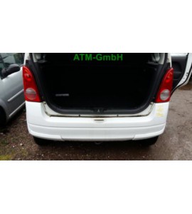 Stoßstange hinten Opel Agila Farbcode Y474 Farbe Casablancaweiss Weiss
