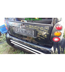 Heckklappe unteres Teil Smart City-Coupe 450 Farbcode EB1 Antracite Schwarz