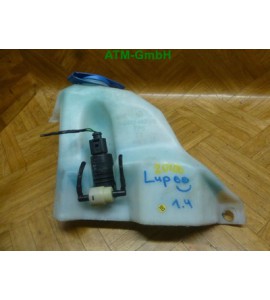 Waschwasserbehälter Behälter mit Pumpe 2L VW Lupo 6N0955453C/D