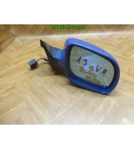 Außenspiegel Seitenspiegel Audi A3 rechts elektrisch Farbe Blau 014743 010481