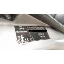 Tür Mercedes Benz A-Klasse W168 hinten links Farbcode 706 Mondsilber Silber