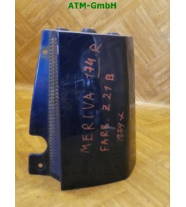 Blende Abdeckung Opel Meriva Farbcode Z21B Ultrablau Perleffekt rechts