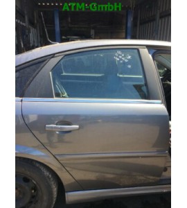 Tür hinten rechts Opel Vectra C Farbcode Z155 Farbe Moonlandgrau Grau Metallic