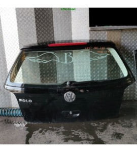 Heckklappe VW Polo 9N 3 türig Farbcode L041 Brillantschwarz Schwarz Metallic