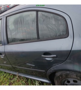 Tür hinten links Skoda Octavia 1 5 türig Farbcode 9901 Graphite Grau Metallic