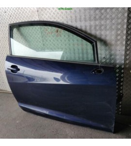 Tür rechts Seat Ibiza 4 IV 3 türig Farbcode LW5U Azul Ada Adablau Blau Metallic
