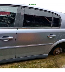 Tür Opel Signum hinten links Farbcode Z163 Lichtsilber Metallic Rot