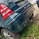 Stoßstange hinten Mercedes Benz A Klasse W168 Farbcode 801 Mangrovengrün Grün