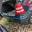 Stoßstange hinten Mercedes Benz A Klasse W168 Farbcode 801 Mangrovengrün Grün