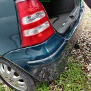 Stoßstange hinten Mercedes Benz A Klasse W168 Farbcode 801 Mangrovengrün Grün