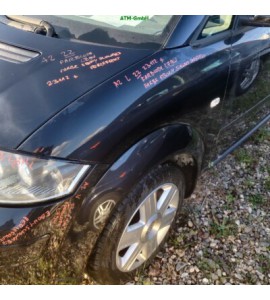 Kotflügel links Audi A2 Farbcode LZ9W Ebony Schwarz Metallic