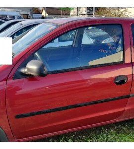 Tür links Opel Corsa C 3 türig Farbcode Z50C Granatapfelrot Rot Perl