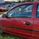 Tür links Opel Corsa C 3 türig Farbcode Z50C Granatapfelrot Rot Perl