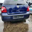 Stoßstange hinten VW Polo 9N 5 türig Farbcode LB5N Farbe Indigoblau Blau Perl