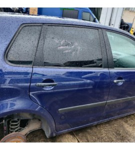 Tür hinten rechts VW Polo 9N 5 türig Farbcode LB5N Farbe Indigoblau Blau Perl