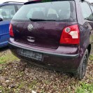 Stoßstange hinten VW Polo 9N 3 türig Farbe Rot