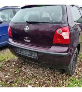 Stoßstange hinten VW Polo 9N 3 türig Farbe Rot