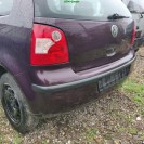 Stoßstange hinten VW Polo 9N 3 türig Farbe Rot