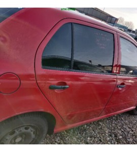 Tür hinten rechts Skoda Fabia 1 I 6Y2 Farbcode 8151 Farbe Coloradorot Rot