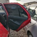 Tür hinten rechts Skoda Fabia 1 I 6Y2 Farbcode 8151 Farbe Coloradorot Rot