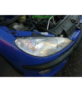Frontscheinwerfer Schienwerfer rechts Beifahrerseite Peugeot 206