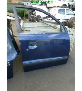 Tür vorne rechts Beifahrertür 5 Türer Hyundai Atos Prime Farbe Blau Farbcode 3E