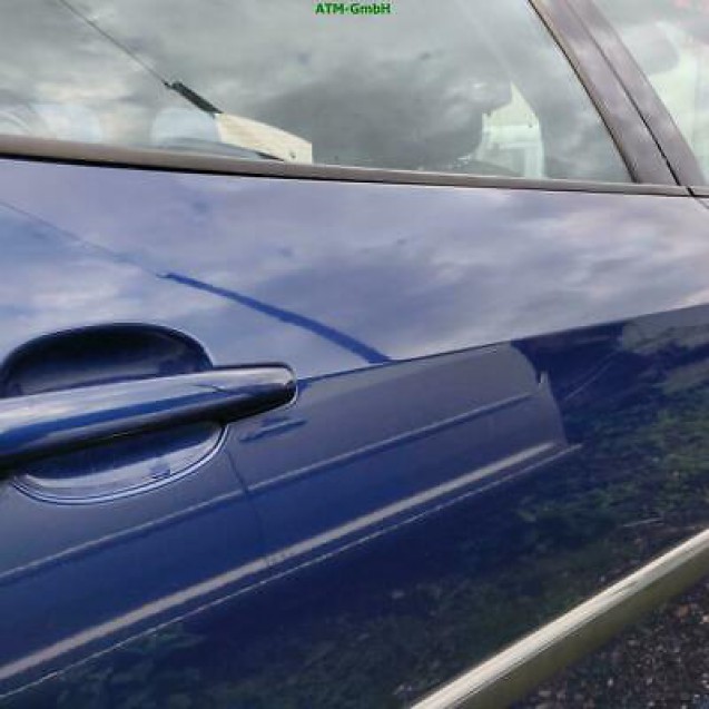 Tür Peugeot 407 SW Farbcode EGED Farbe Bleu de Chine Nacre Blau hinten rechts