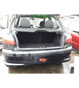 Stoßstange hinten Farbcode EXY Farbe Onyxschwarz Schwarz Peugeot 206 3 türig
