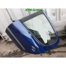 Tür Peugeot 206 5 türig hinten links Farbcode EGED Farbe Bleu Chine Blau