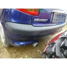 Stoßstange hinten Peugeot 206 3 türig Farbcode EGE Bleu De CHINE Blau Chinablau