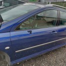 Tür Peugeot 407 Farbcode EGED Farbe Bleu de Chine Nacre Blau vorne links