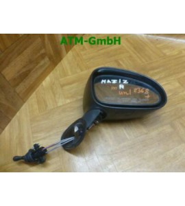 Außenspiegel Seitenspiegel Chevrolet Matiz mechanisch rechts unlackiert 0122291