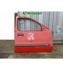 Tür vorne rechts Renault Kangoo Farbe Rot mechanischer Fensterheber