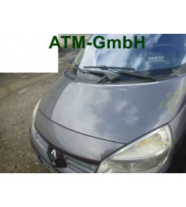 Motorhaube Renault Scenic 2 II Farbcode TEC68 Farbe Gris Shetland Metallic