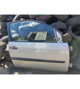 Tür Ford Fiesta 5 V 3 türig rechts Farbcode 62 Kristallsilber Silber Metallic