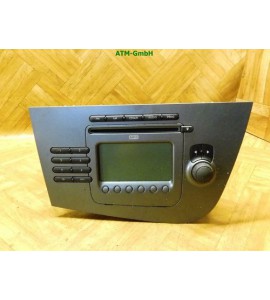 Autoradio KFZ Radio CD Player Seat Leon 2 II 7646546366 Blaupunkt 1P1035186B