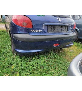 Stoßstange hinten Peugeot 206 3 türig Farbe Blau