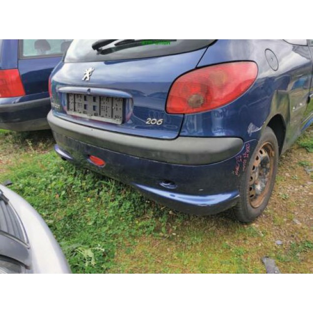Stoßstange hinten Peugeot 206 3 türig Farbe Blau