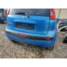 Stoßstange hinten Nissan Note Farbcode BV4 Intense Blue Pearl Blau Metallic