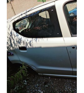 Tür hinten rechts Nissan Pixo Farbcode ZHJ Farbe Weiß Arctic White