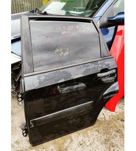 Tür hinten links Ford Fiesta 5 V Farbcode D2 Schwarz Metallic Panther Black