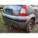 Stoßstange hinten Citroen C3 4 türig Farbcode EZWD Farbe Grau Gris Fer Metallic