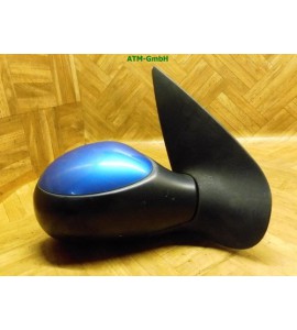 Seitenspiegel rechts Peugeot 206 Farbcode KMF Blau Bleu Recife Nacre Metallic