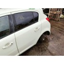 Tür hinten links Opel Corsa D 5 türig Farbcode Z30R Guacomole White Weiss